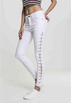 Urban Classics Skinny jeans -Taille, 26 inch- Denim Lace Up Wit