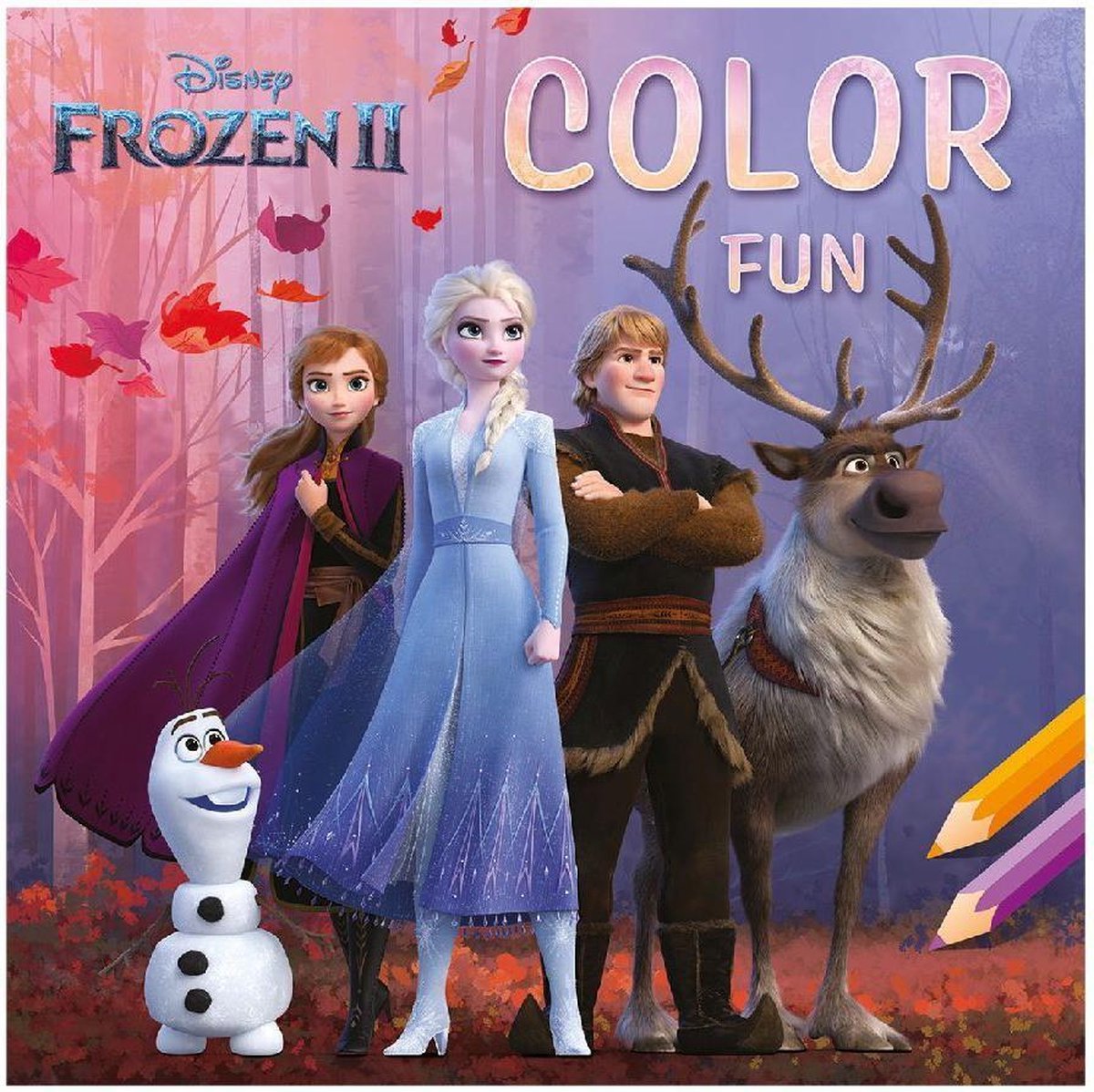 Disney Frozen II - Disney Color Fun - Centrale Uitgeverij Deltas