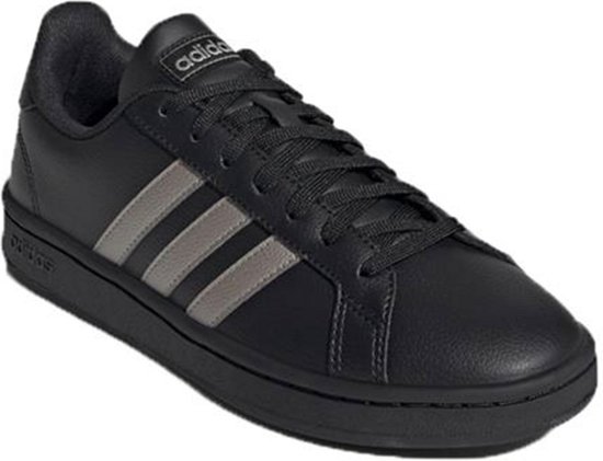 Adidas Grand Court Dames Sneakers - Zwart - Maat 37 | bol.com