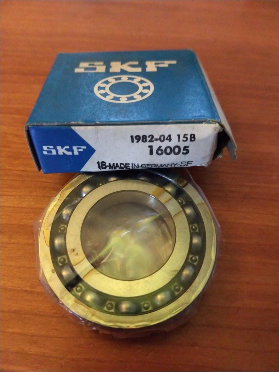 Lager SKF 16005  Inwendige diam.: 25 mm Uitwendige diam.: 47 mm  Breedte: 8 mm