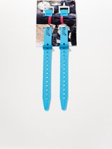 Fixplus strap blauw 35cm - TPU spanband voor snel en effectief bundelen en bevestigen van fietsonderdelen, ski's, buizen, stangen, touwen en latten