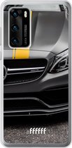 Huawei P40 Hoesje Transparant TPU Case - Mercedes Preview #ffffff