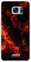 Samsung Galaxy S7 Edge Hoesje Transparant TPU Case - Hot Hot Hot #ffffff