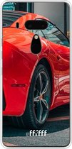 HTC U12+ Hoesje Transparant TPU Case - Ferrari #ffffff