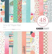 Kaisercraft Party Paper Pad 12"X12" 48/Pkg (PP239)