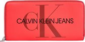 Calvin Klein - Zip around - dames portemonnee - fluo pink