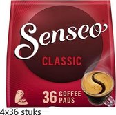 Senseo de café Senseo Base Classic - 4 x 36 dosettes