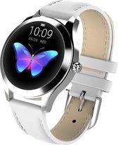 OPTIBLE® Nirou - Smartwatch - Dames en Heren - Wit - Leer