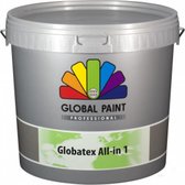 Global Paint Globatex All-in 1 - Wit - Mat - 5 Liter