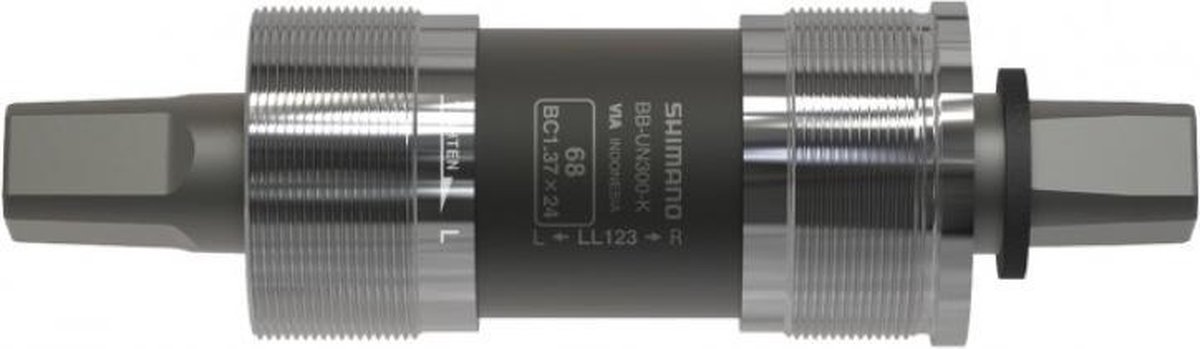 Vierkante trapas Shimano BB-UN300 68mm / 123mm - kettingkast type