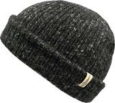 Eski Muts Zwart - Zwarte Beanie - Wakefield Headwear - Mutsen