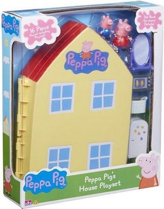 Peppa Pig House playset (huis speelset)