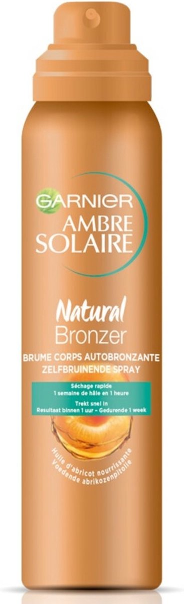 Garnier Ambre Solaire Nat BronzerSpray 150ml Spray 200 ml Naturel Corps |  bol.com