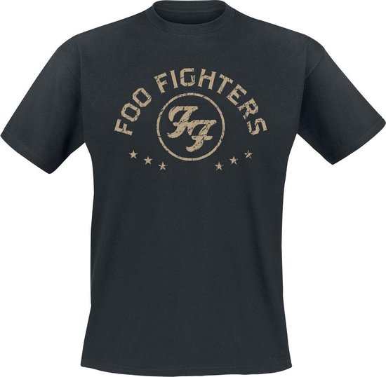 t-shirt Foo Fighters 'arched stars' maat Medium