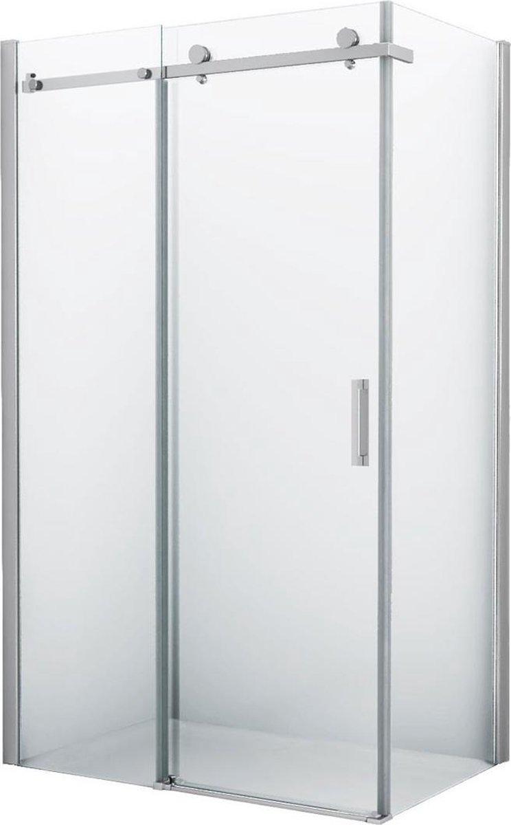 Diamond Line Douchecabine 90x120x200 Rechthoek Chroom