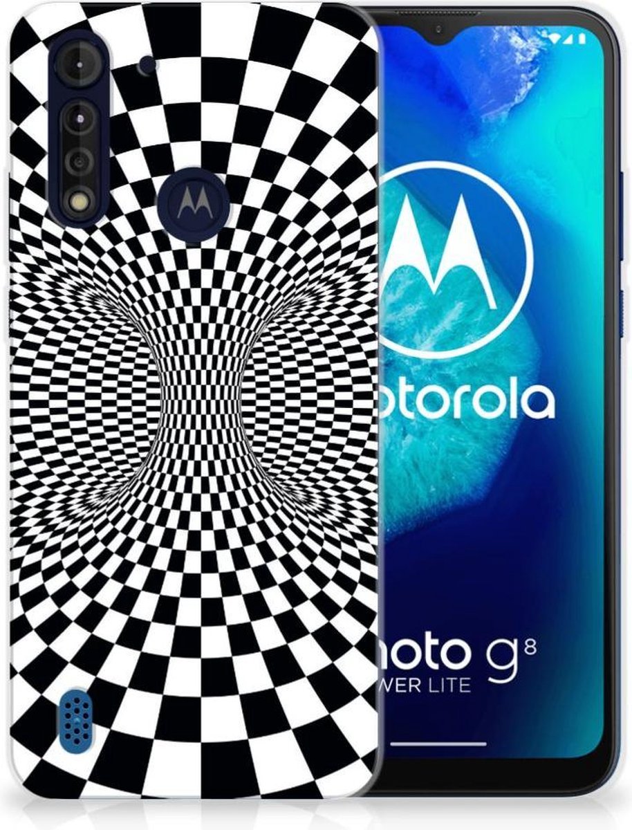 Motorola Moto G8 Power Lite TPU Hoesje Illusie