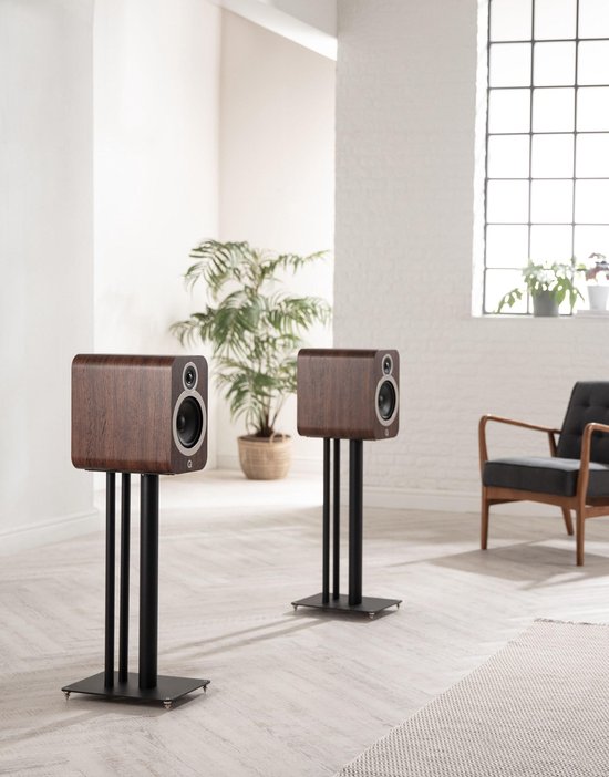Q Acoustics 3030i Hifi - Boekenplank Luidspreker - Walnoot (per paar) van Merkloos — afbeelding 2