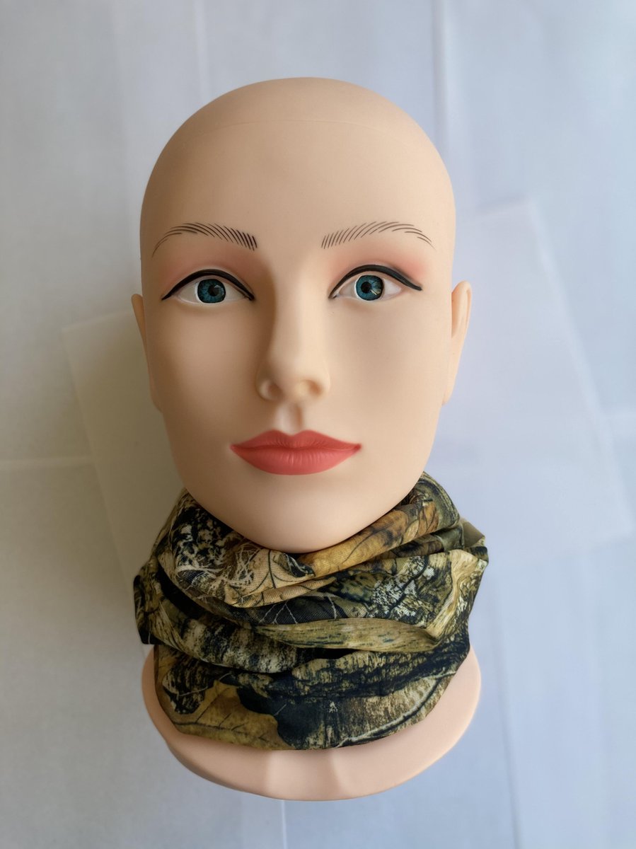 1+1 gratis adorit nekwarmer (camo+zwart) voor jacht, sport, motorsport, recreatie, skiën, jaarrond te dragen - unisex, one size, multifuncioneel