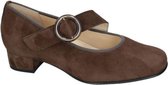 Hassia -Dames -  bruin donker - pumps & hakschoenen - maat 37