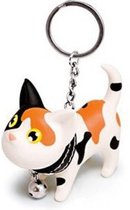 Sleutelhanger kat - Kat - Poes - Keychain - Lapjes kat