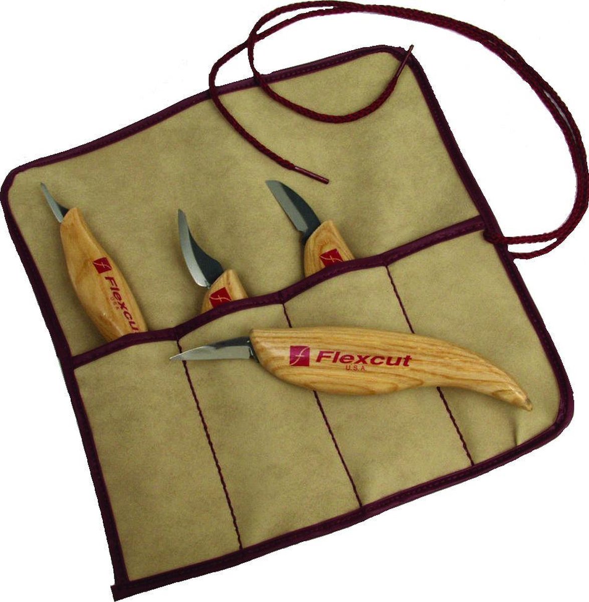 Flexcut - Set Sculpteermessen met etui (4st)