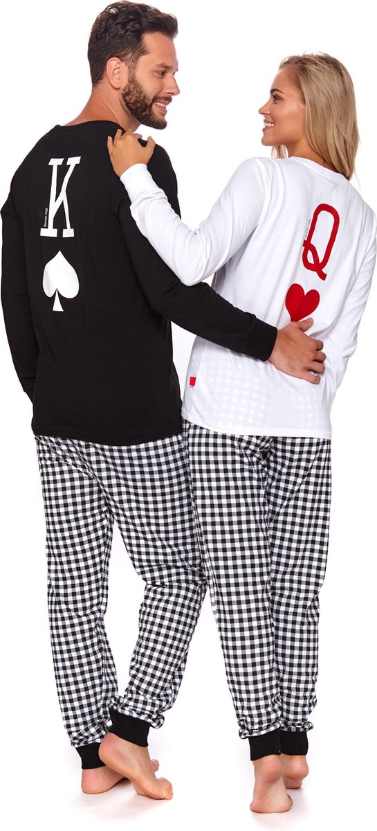 Familie Pyjama voor papa King Zwart/Wit PMB.4124 M | bol.com
