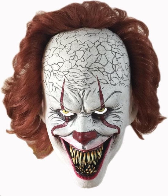 sigaret sieraden Simuleren Nightmare Clownsmasker | Horror clownsmasker | Killer Clown Masker Luxe |  Latex... | bol.com