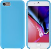 Apple iPhone 7-8 Lichtblauw Backcover hoesje - silicone