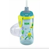 NUK - Flexi Cup - Fles 300ml met Rietje (18+ maanden) Blauw