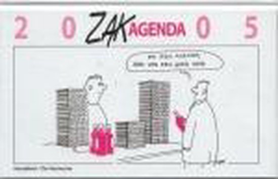 Cover van het boek 'Zak agenda 2005'