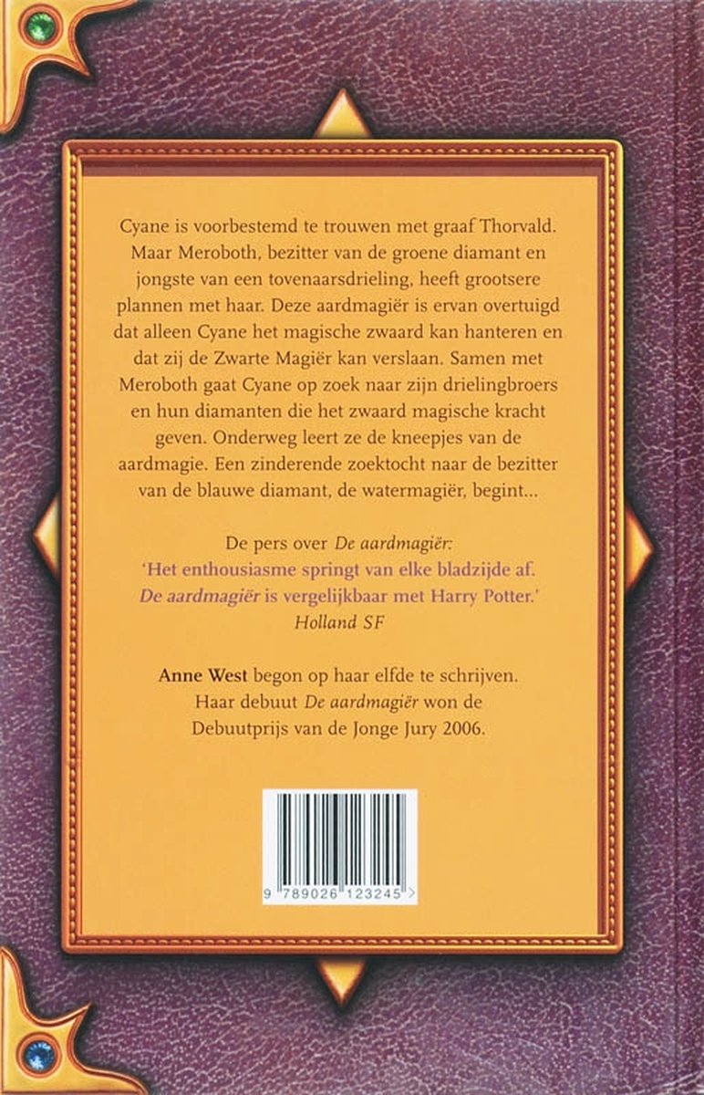De Macht Van Het Zwaard 1:De Aardmagier / De Watermagier - back cover