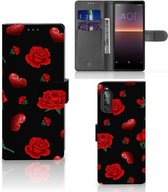 Wallet Book Case Sony Xperia 10 II Smartphone Hoesje Valentijnscadeau