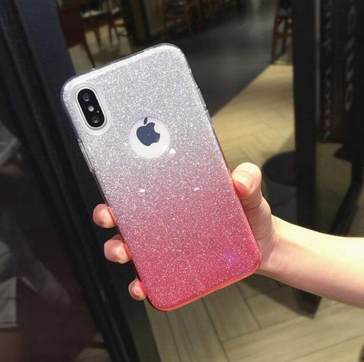 All About Your Phone Telefoonhoesje - Back Cover - Geschikt Voor Apple IPhone 11 - Zilver