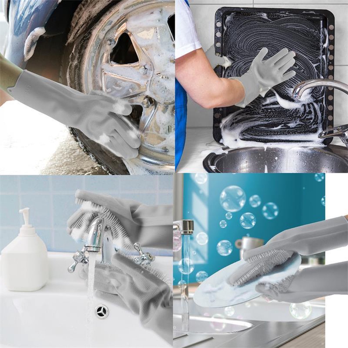 Goedkoopste Reinigingshandshoenen van Silicone Afwas