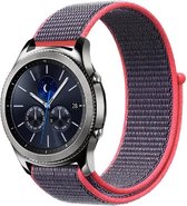 iMoshion Bandje Geschikt voor Samsung Gear S3 Frontier / Gear S3 Classic / Galaxy Watch (46mm) - iMoshion Nylon bandje - rood