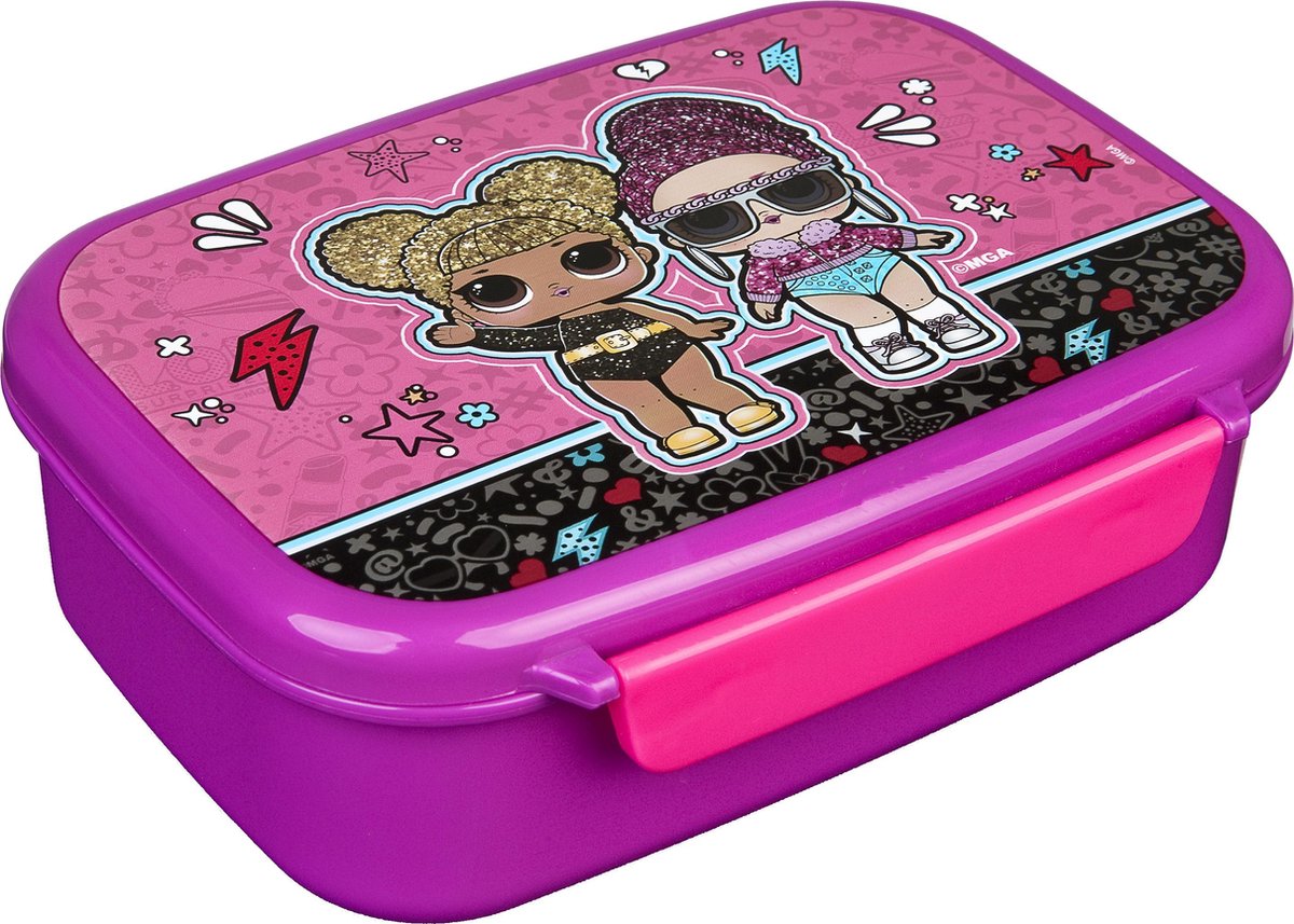L.O.L. Surprise Lunchbox – Multicolor Design voor Kinderen – Ideaal voor School en Uitstapjes