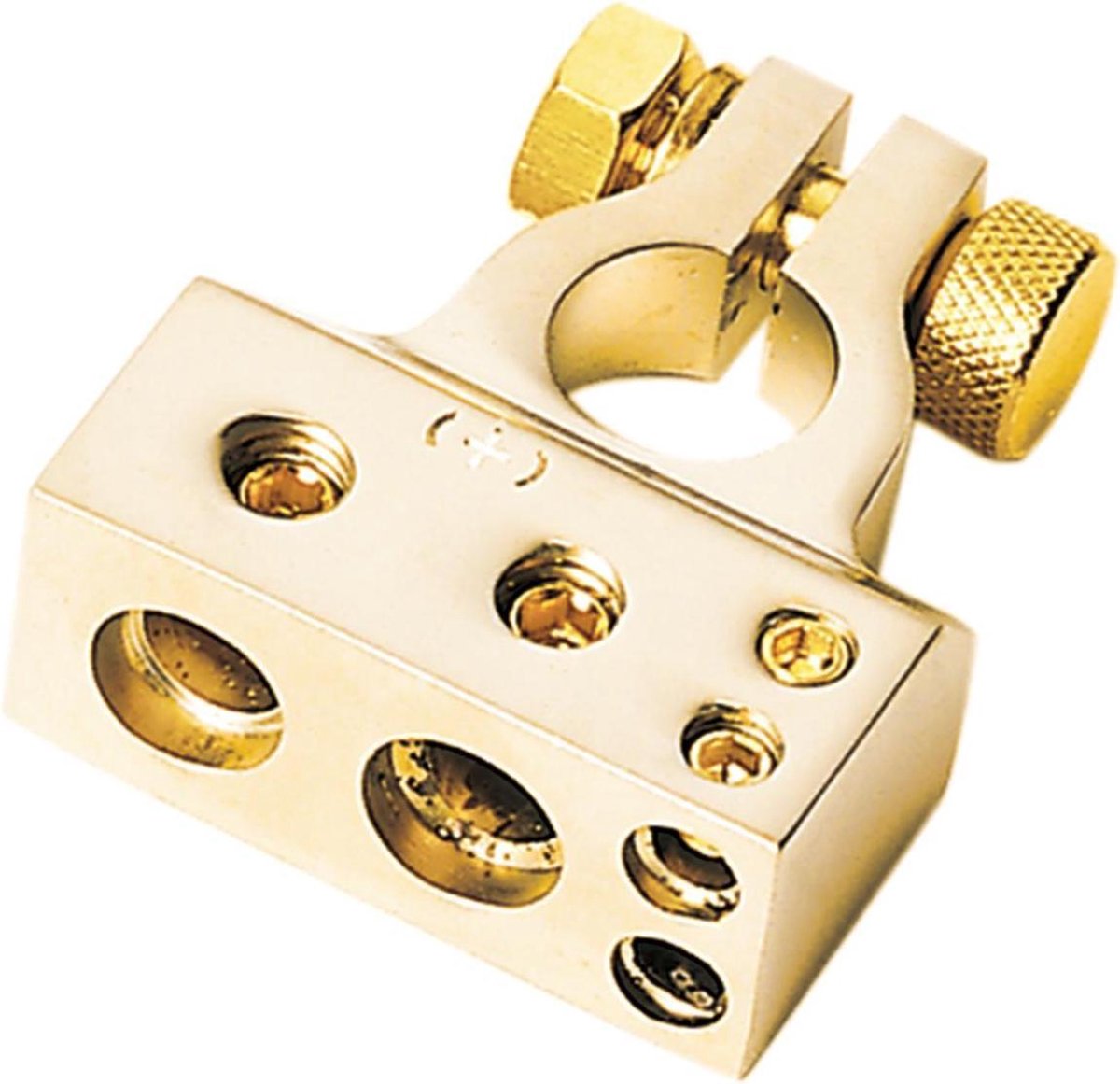 Batterij Behuizing / positive (goud ) 1 x 35 mm² /1 x 20 mm²/ 2x10mm