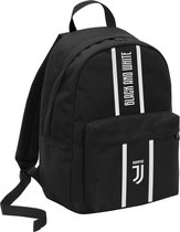 Juventus Rugzak Black and White - 42 x 30 x 20 cm - Zwart
