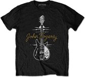 John Fogerty Heren Tshirt -L- Lasso Signature Zwart