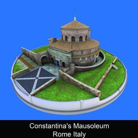 Constantina's Mausoleum Rome Italy - cover