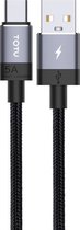 TOTUDESIGN Speedy-serie BT-001 PD 5A USB-C / Type-C-interface Gegevenssynchronisatie Snelle oplaadgegevenskabel, kabellengte: 1 m (grijs)