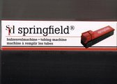 Springfield hulzenmachine klein 1 gleuf rood kunsstof 11.5 cm bij 2.5 cm