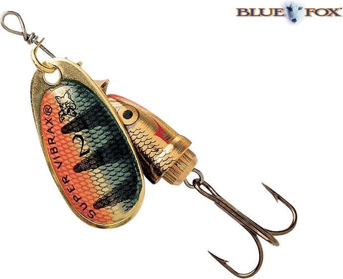 Blue Fox Vibrax Shad  - 5.5 cm - perch