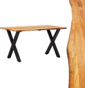 Eettafel Massief hout (Incl LW3D Klok)) - Dineertafel - Eet tafel - Eetkamertafel - Woonkamer tafel