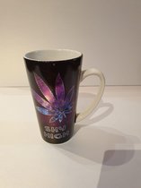 set van 4 bierpullen Amsterdam sky high wiet
