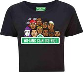 WuTang Clan - Sesame Street Crop top - M - Zwart