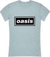 Oasis Dames Tshirt -2XL- Decca Logo Blauw