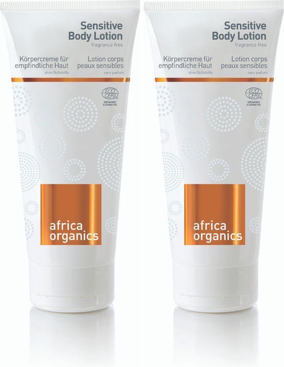 Africa Organics Sensitive Body Lotion (200 ml) - 2-pack