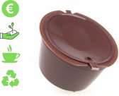 HMerch™ Herbruikbare Koffie Cup - 2 stuks - Herbruikbaar - Milieuvriendelijk - Dolce Gusto - Bruin