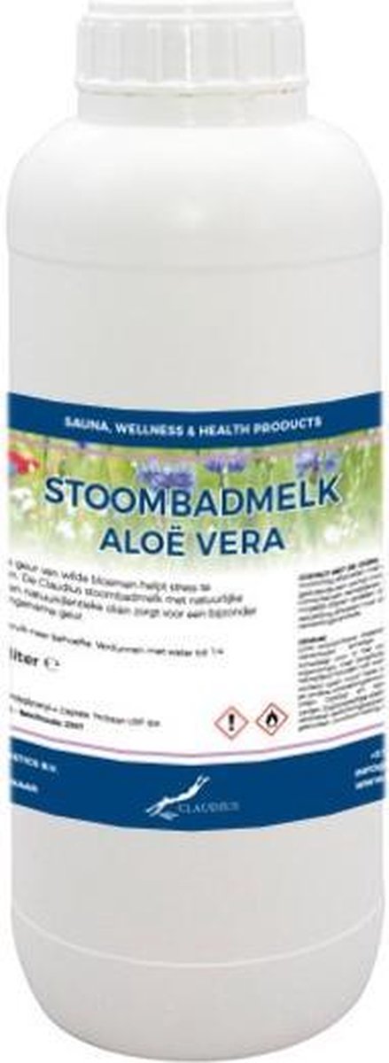 Stoombadmelk Aloë Vera 1 liter